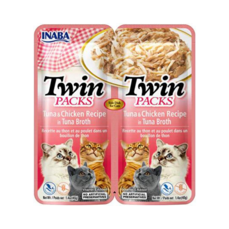 اينابا توين دجاج  في مرق الدجاج 2 ظرف ×40غ