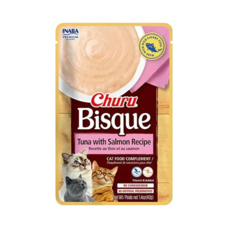 اينابا تشورو بيسك تونا مع سالمون للقطط 40غ