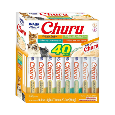 اينابا تشورو دجاج متنوع 40 ظرف × 14غ