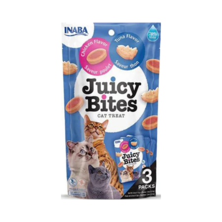 اينابا مكافآت رطبة تونا ودجاج  3×11.3غ